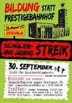 Flyer der Jugenddemo