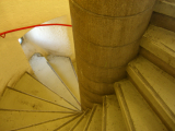 Bahnhofsturm Wendeltreppe