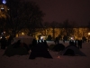 Schloßgarten mit Zelten
