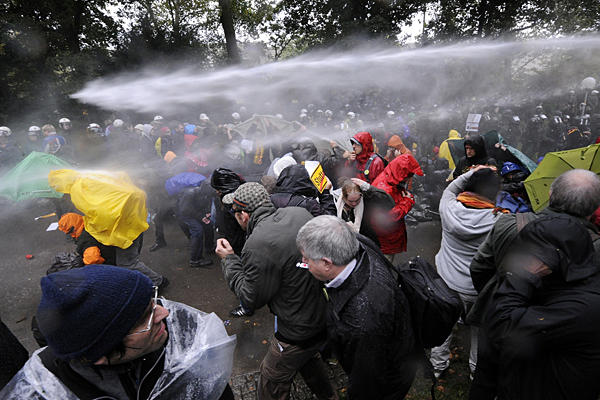 Germany Stuttgart Protests