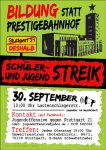 Flyer der Jugenddemo