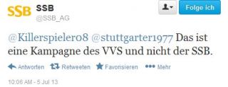 VVS Abo SSB tweet