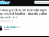 @habichthorn am Schwarzen Donnerstag