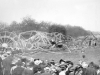 LZ 4 auf dem Flugfeld Echterdingen nach dem Brand